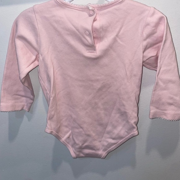 5/$15 Vintage Miniwear Pink Baby Onesie - Picture 5 of 7